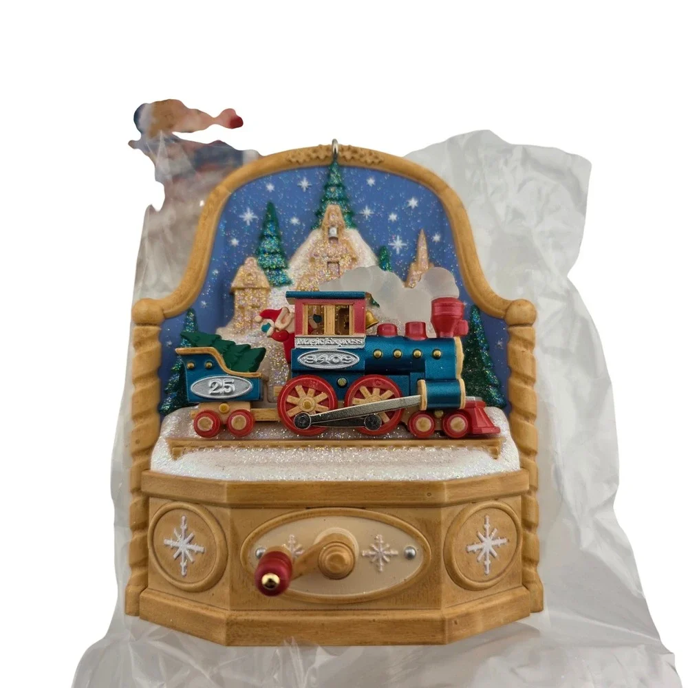 Hallmark‎ Keepsake Magic Express 25th Anniversary Ornament AS IS Parts